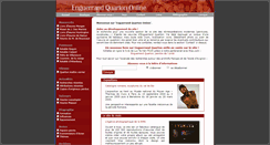 Desktop Screenshot of enguerrandquarton.com